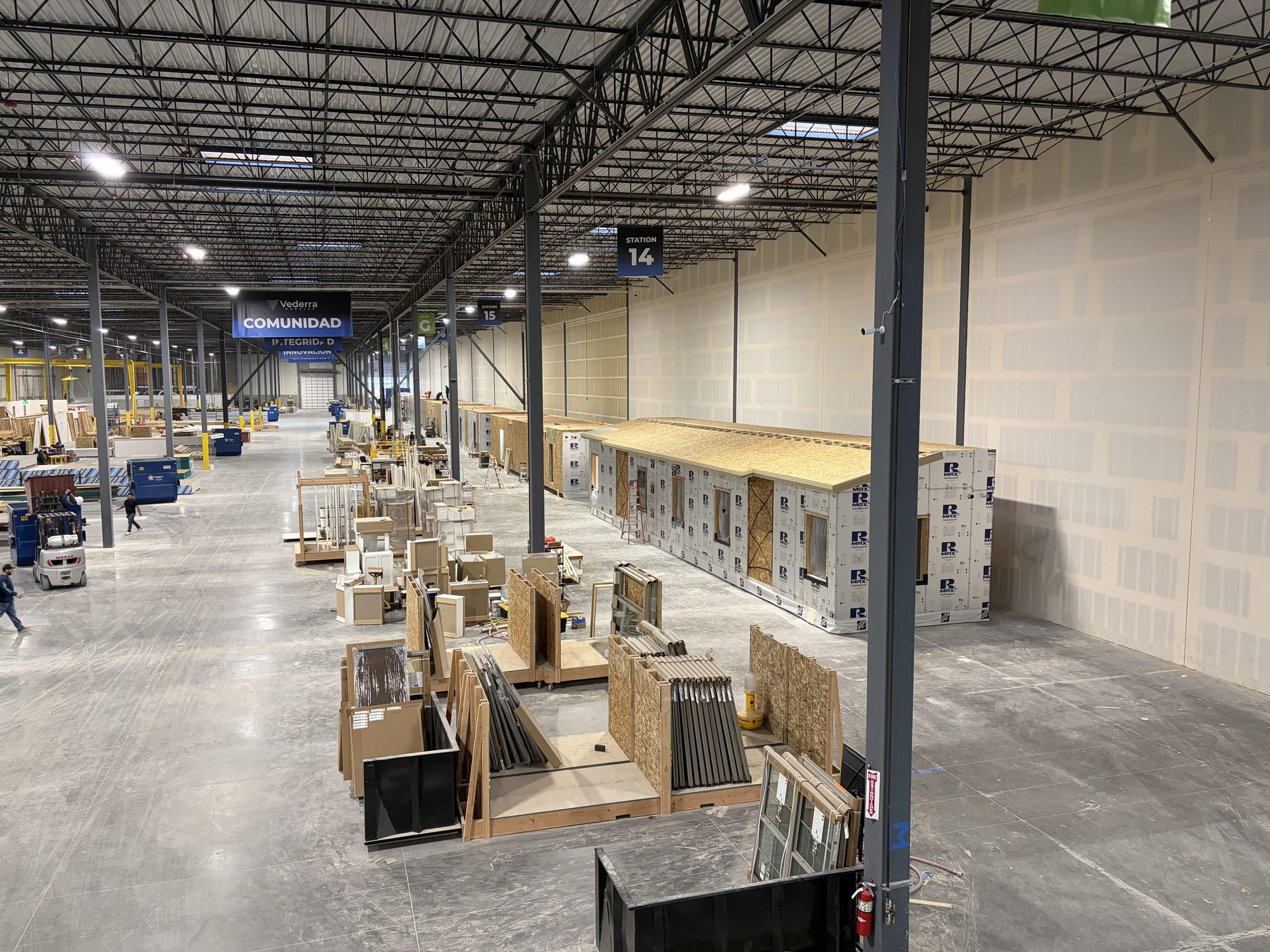 Vederra modular factory production